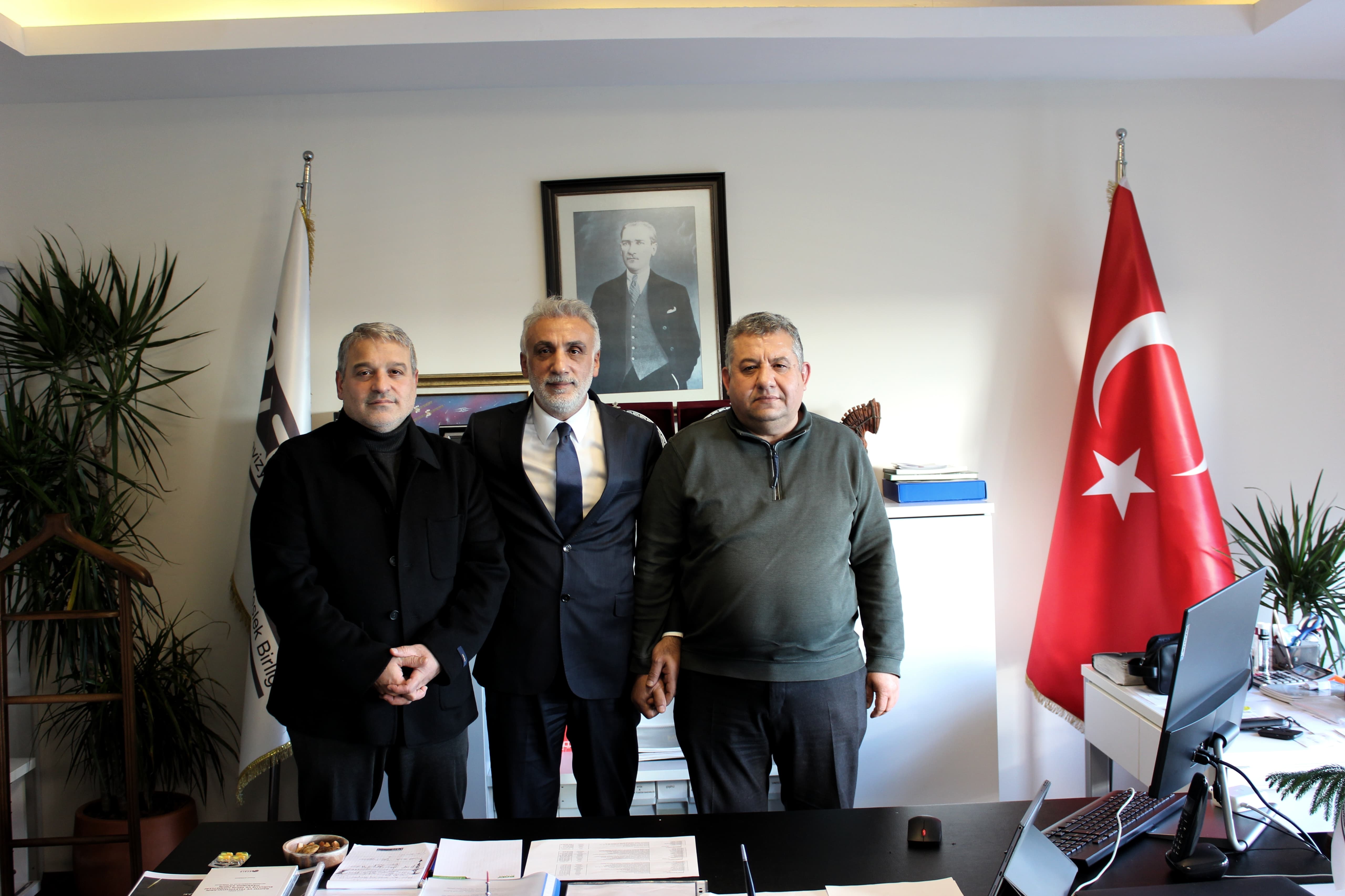 İstanbul Çamlıca Kule A.Ş. Yönetimi RATEM’i Ziyaret Etti