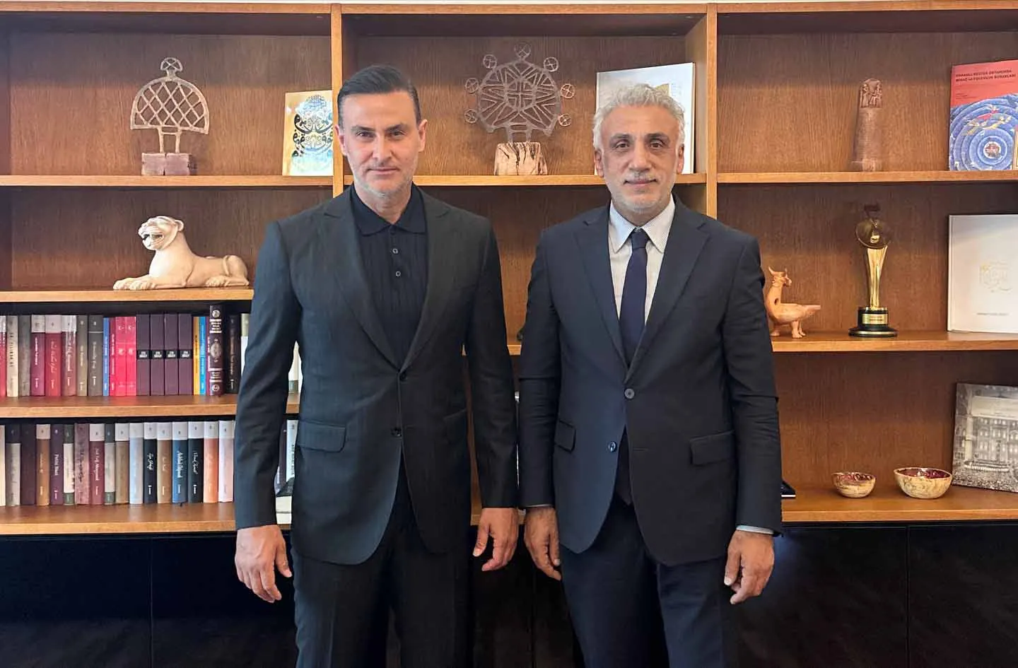 RATEM Başkanı Vedat Gündoğan, Telif Hakları Genel Müdürü Erkin Yılmaz ile Bir Araya Geldi