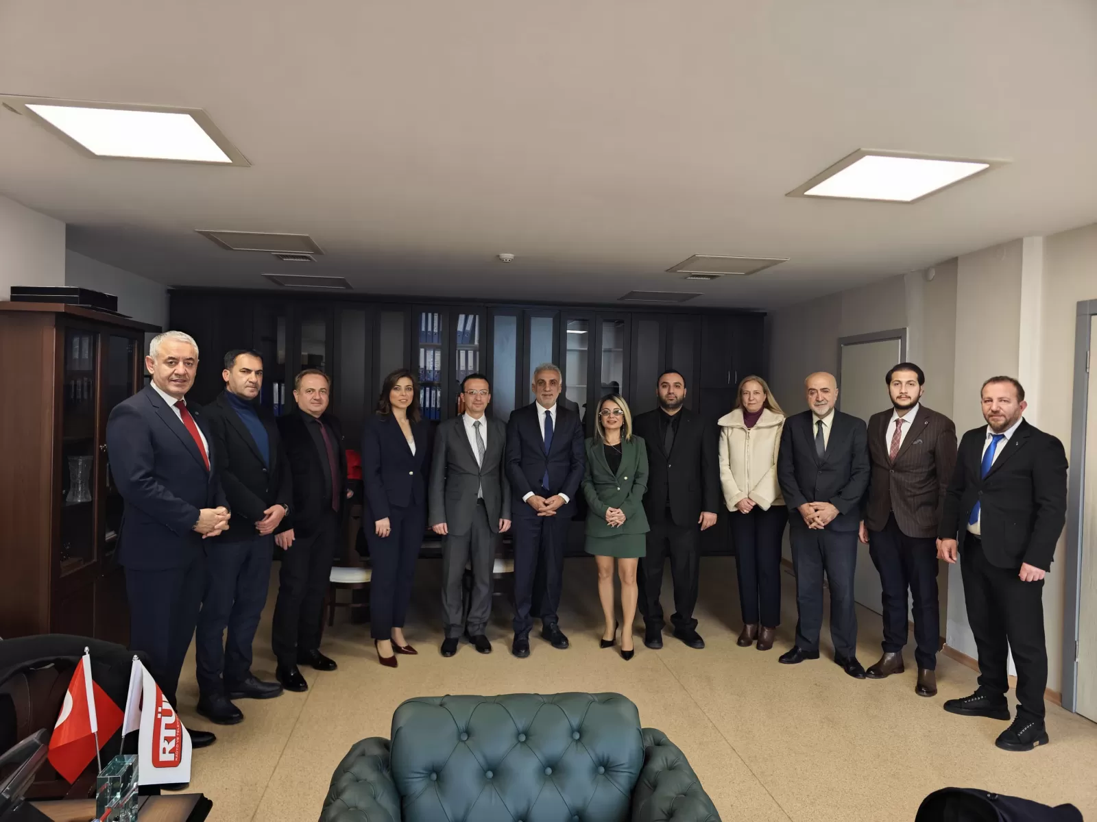 RATEM Yönetimi, RTÜK İzleme ve Değerlendirme Dairesi Başkanı Murat Ellialtı’yı Ziyaret Etti